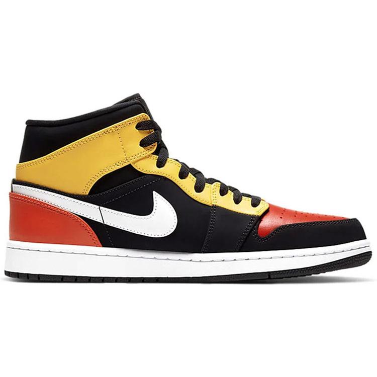 Jordan 1 Черный с оранжевым 852542-087