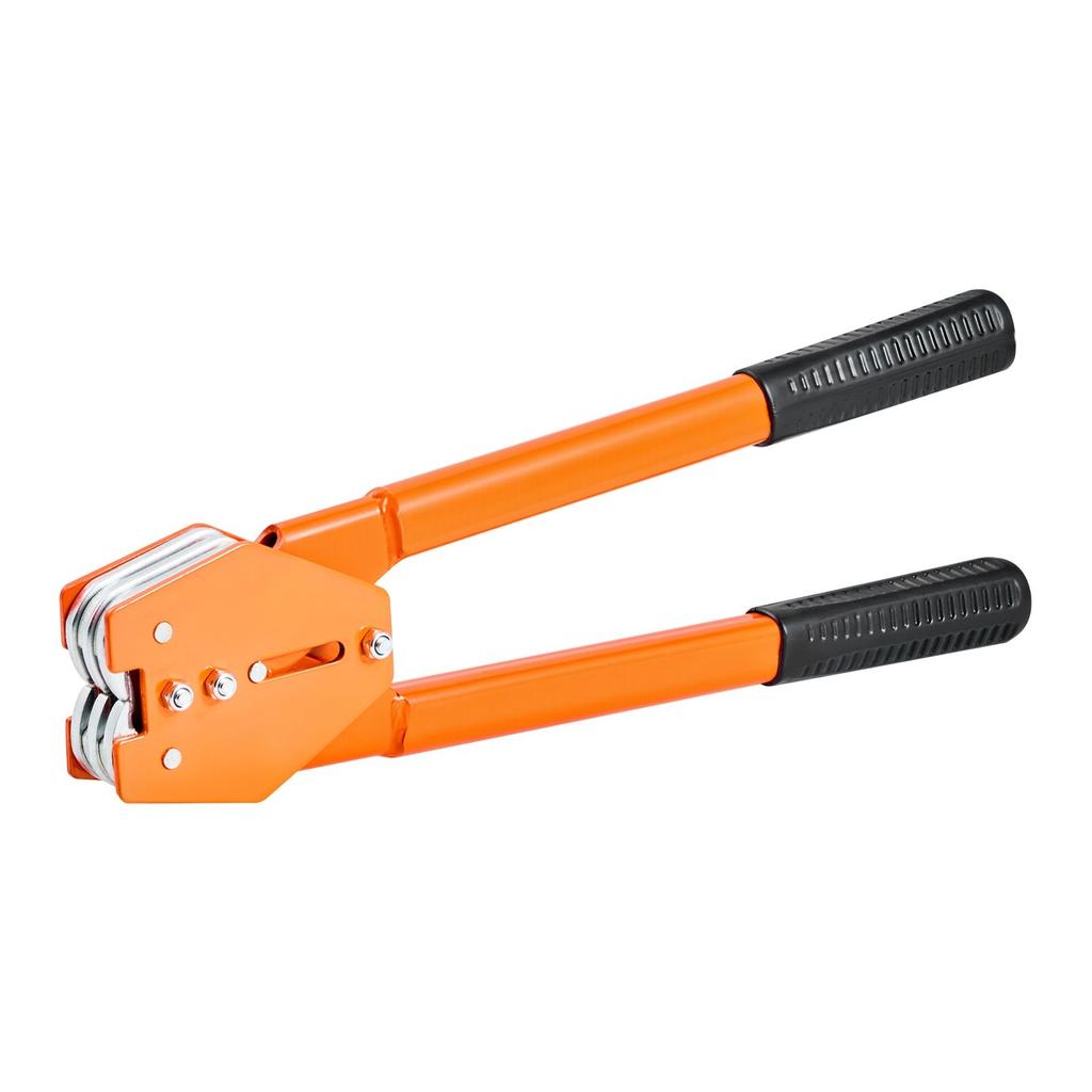 Banding Strapping Kit, Heavy Duty Banding Sealer Tool with 305 m Length PET Band, 300 Metal Seals, Plastic Manual Pallet Packaging Strapping Kit for