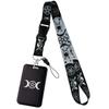 Lanyard ID Card Holder Sun Moon Bus Card Cover Case Cartoon Name Card Holder