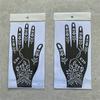 Painting Airbrush Hollow Drawing India Henna Kit Temporary Decal Body Art Template Tattoo Stencils