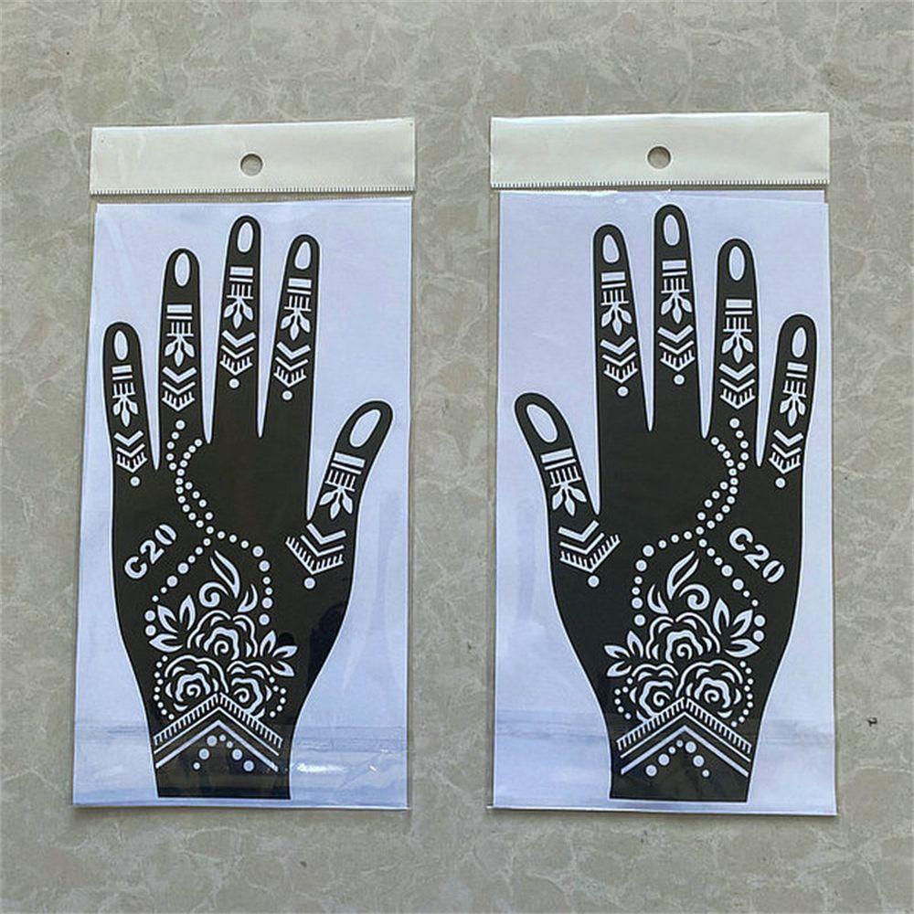 Painting Hollow Drawing Airbrush Body Art Template Temporary Decal Tattoo Stencils India Henna Kit