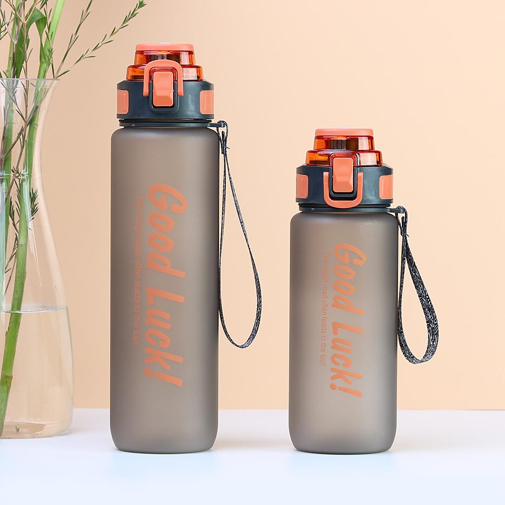 Портативная бутылка для воды с ручкой для переноски, кружка для занятий спортом на открытом воздухе, дорожная кружка объемом 1000 мл, прямая кружка для питья, посуда для питья