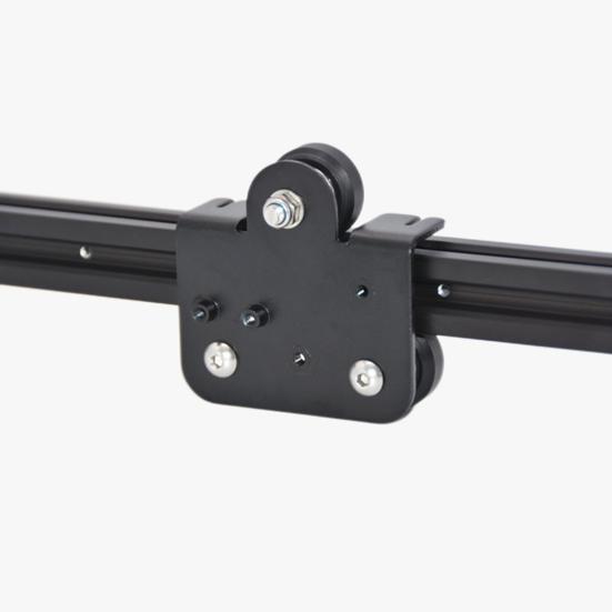 Задняя опорная пластина экструдера 3D для Ender-3 CR10/CR10Pro Сверхпрочная металлическая задняя опорная пластина со шкивом Экструзионная задняя пластина Аксессуары для 3D-принтера