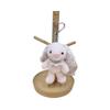 Rabbit Cartoon Plush Keychain Toy Animal Keyring Stuffed Doll For Kids Gift