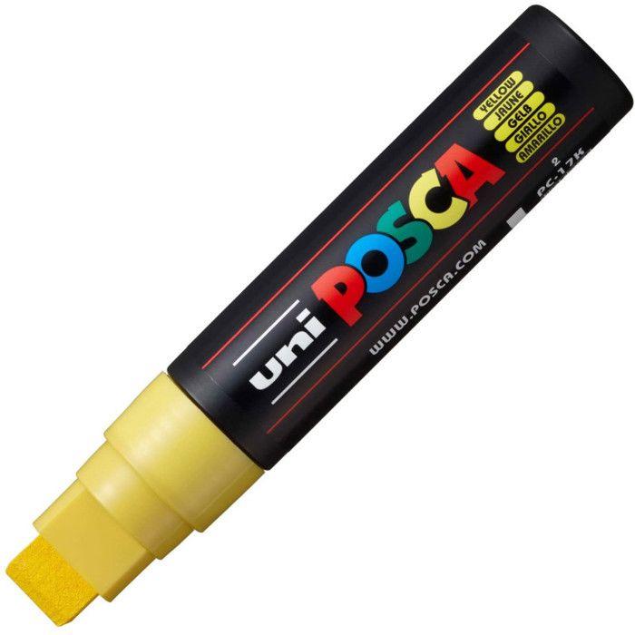 Paint Marker - POSCA - PC-17K - Yellow - Chisel Tip - Width 15 Mm
