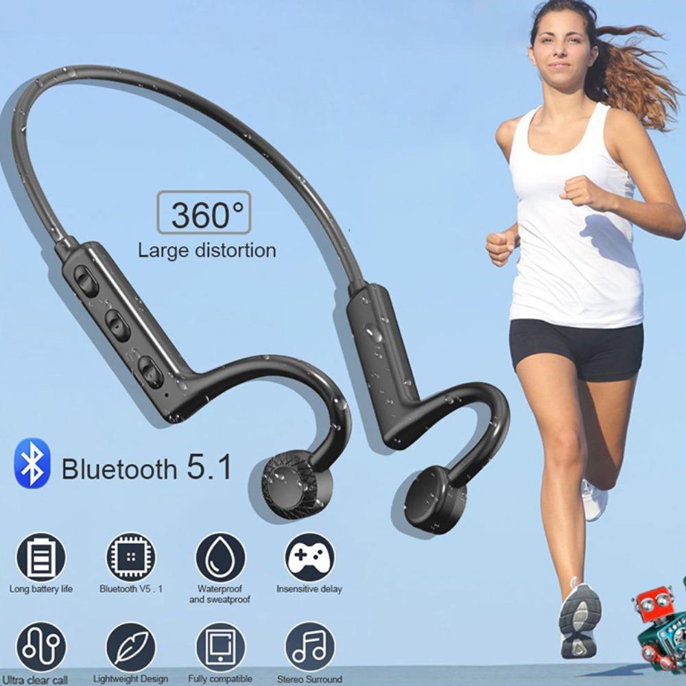 Не внутриканальные наушники KS19 беспроводные подвесные шейные наушники Ks19 костная проводимость игровая гарнитура