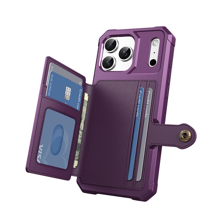 Магнитный держатель для карт в машину с защитой от падения для iPhone 17 Pro/16 Pro Max