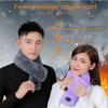 USB Heated Scarf Electric Heating Scarf for Men/Women Waterproof Massage Heated Neck Wrap Three-speed Intelligent Temperature Control Warming Scarf