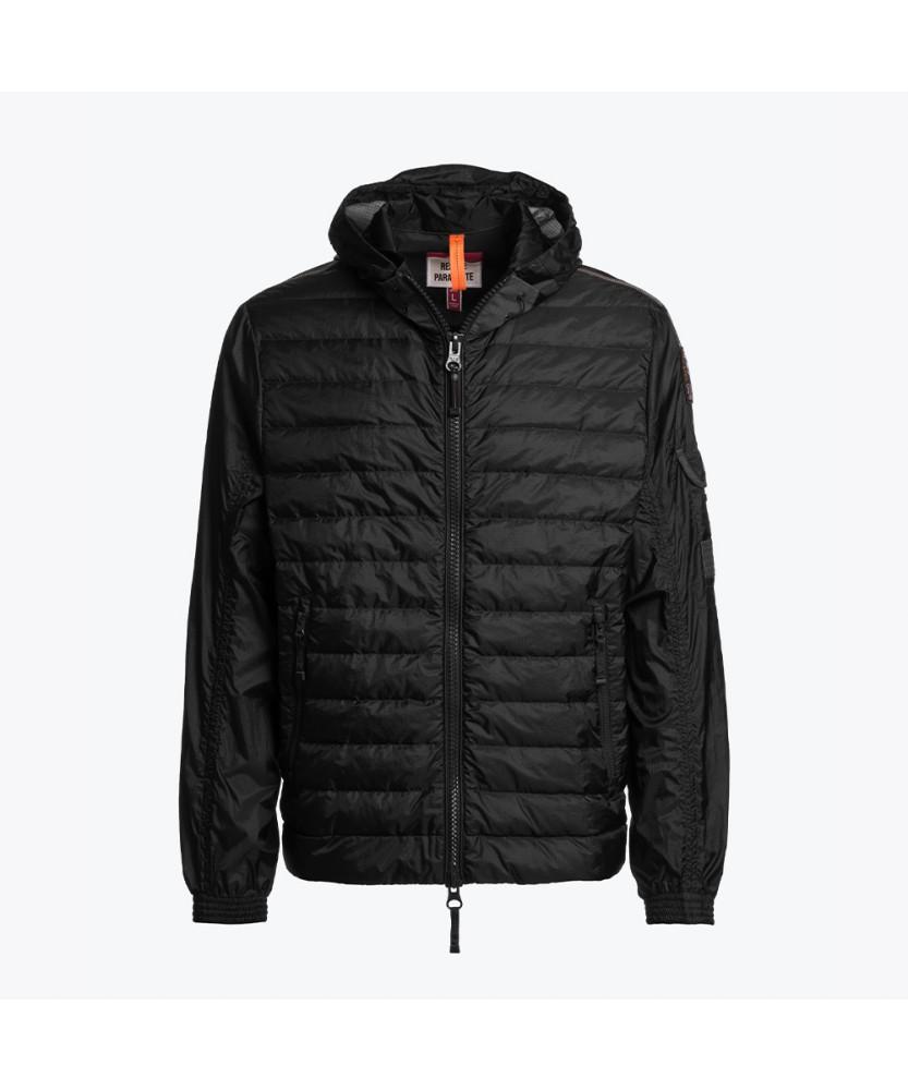 Para Jumpers Men'S Hooded Hybrid Down Jacket Remo-Black (26Smpmhyrv05Pj0541)