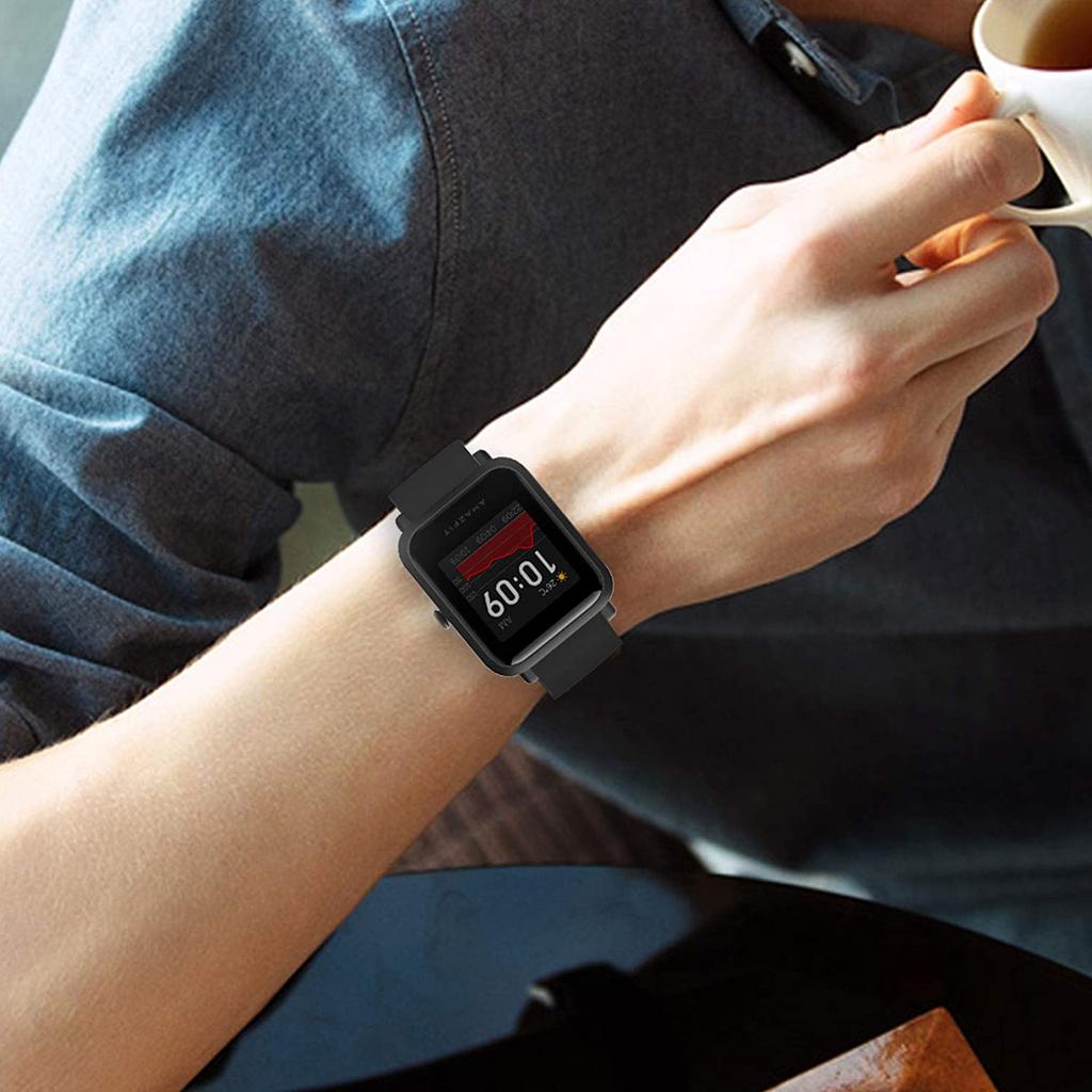 20 мм 22 мм Ремешок для часов для Amazfit GTS 4/3/2/GTR 4 2 Mini/GTR/2e/Pro 47 мм Умные часы Браслет на запястье Amazfit Bip/U/3/Pro Ремешок