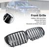 Gloss Black Front Bumper Grille Grill Fit BMW G05 LCI X5 2024+ Single Line