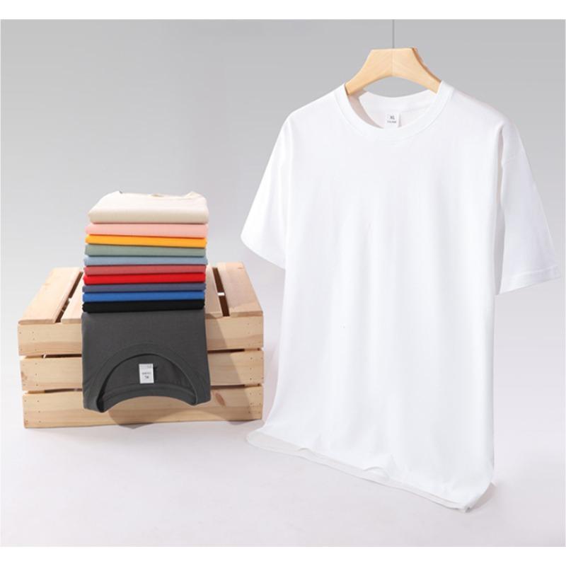 Unisexs Tshirt Summer High Grade 100 Cotton Crew Neck Short Sleeve Top Male Home Outdoor Comfort Cool Tees Funny Dinosaur Print
