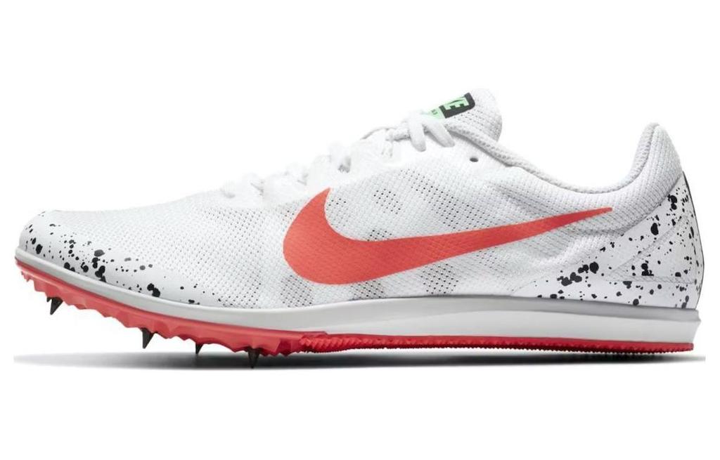 Nike Zoom Rival D 10 Белый Flash Crimson 907566-100