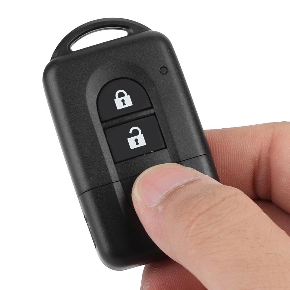 2 Button ABS Car Remote Flip Key Fob Case Smart Cover Shell Fits for Nissan