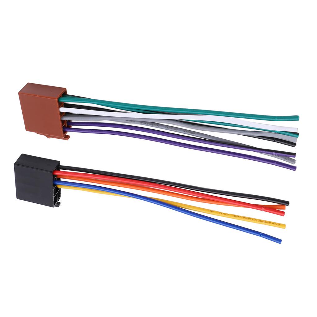 2 шт./компл. адаптер жгута проводов ISO ABS металлический автомобильный стерео адаптер разъем замена для C230 2000