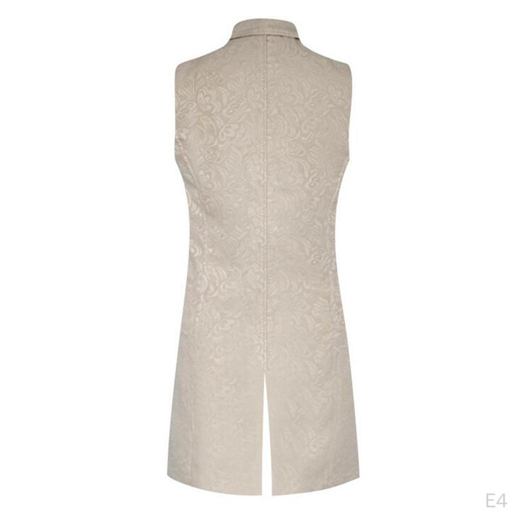 Мужская куртка, пальто, парчовый жилет, готический стимпанк