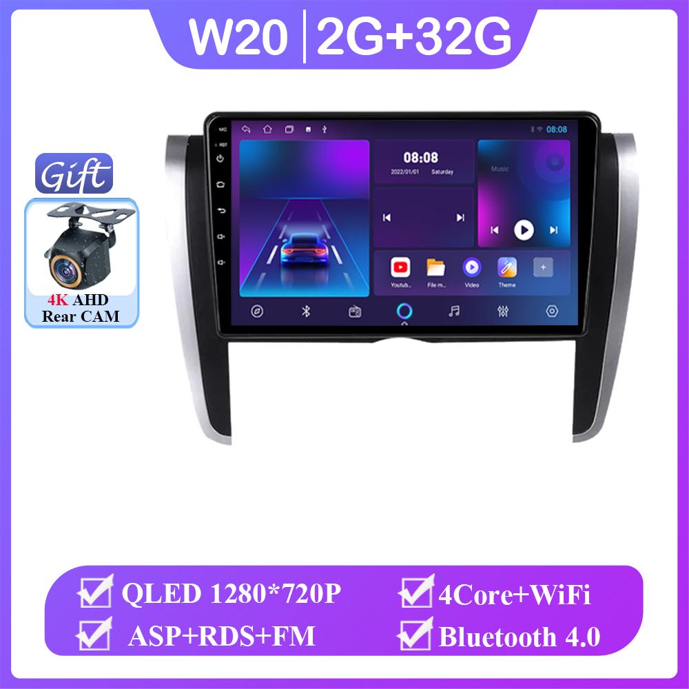 Android 14 для Toyota Allion Premio T260 2007 - 2020 Автомобильный радиоприемник GPS-навигация Мультимедиа Видеоплеер QLED Экран НЕТ 2din DVD