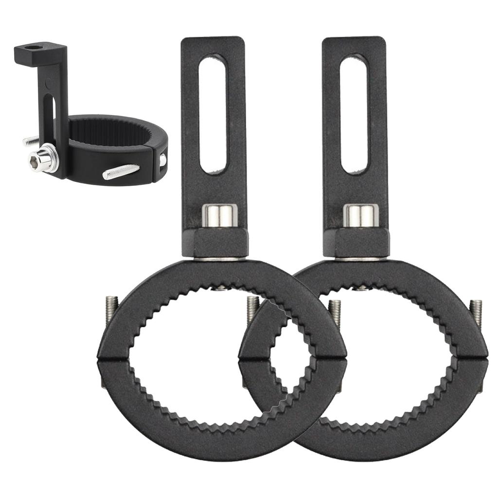 YFFSFDC Кронштейн фары мотоцикла, Кронштейн рабочего света, Комплект из 2 штук, Не требует сверления, Легкий