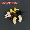 Small Particle Splicing Building Block Spare Parts 3820 People Small Hand Arm 981982 Parts Arm Accessories Finger 983