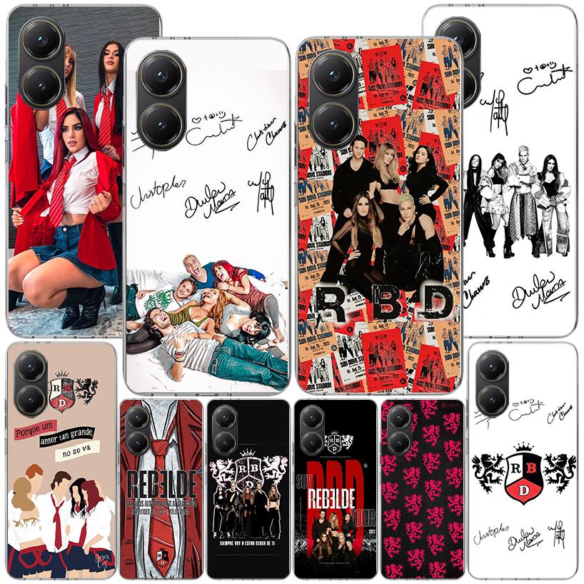 F-Fashion RBD R-Rebelde Чехол для телефона Phnoe для Xiaomi Poco X5 X6 X7 Pro X4 Gt F7 Ultra M8 M7 Redmi 15C 15 13C 13 12C 12 Уникальный чехол Coq