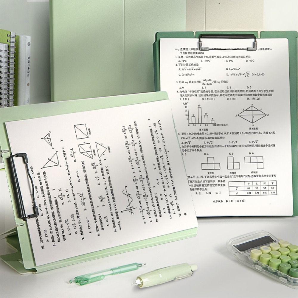 Подставка для блокнота Папка-регистратор Планшет Подставка для демонстрации бумаги Деловая доска A4 Папка-зажим Студент