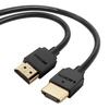 Buffalo HDMI Мягкий кабель с поддержкой ARC, совместимый с 4K x 2K, СКОРОСТЬ с Ethernet, сертифицированный 1,5 м [ВЫСОКИЙ продукт] BHDY15BK/N