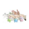 And Fun Cute Plush Pig Keyring With Short Plush Texture Available In Light Green Blue And Pink Colors