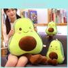 Cozy And Soft Avocado Plush Toy For Kids Featuring Custom Logo Printing Options