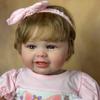Новая 60 см Reborn Baby законченная ручная работа кукла игрушка 3D краска кожа силиконовая для малышей для девочек реалистичное платье принцессы Bebe