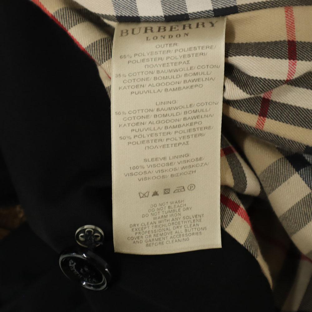 BURBERRY trench coat USA2 black Women Used