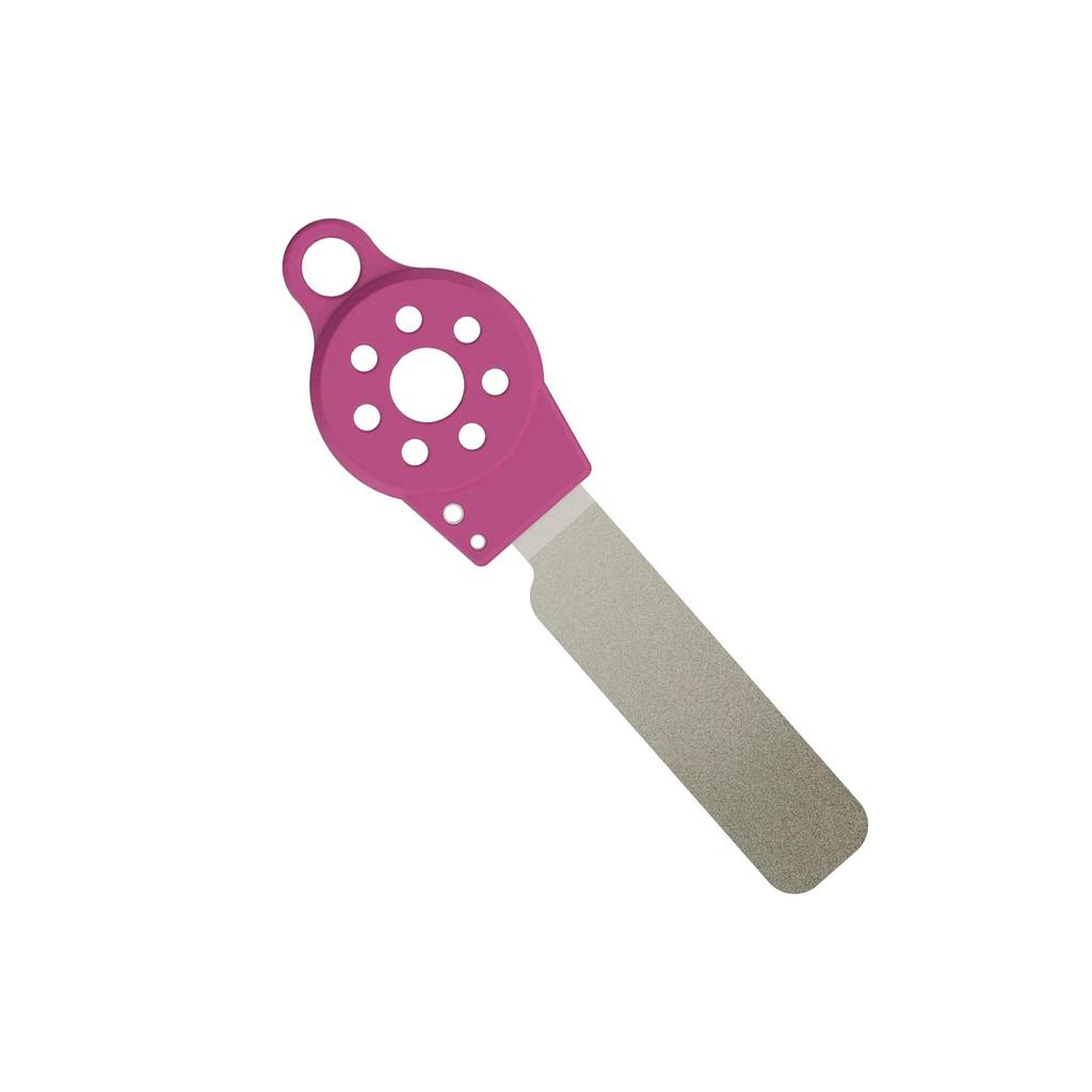 Точилка для рыболовных крючков Точильный камень для рыболовных крючков Алмазный напильник Точильный камень Инструмент для заточки Аксессуар Инструмент для шлифовки Двусторонняя