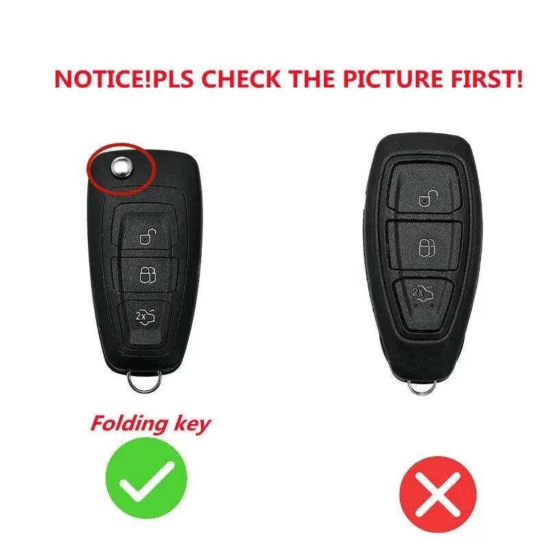 Car Sticker Car Sticker Ford Car Key Case Cover Shell Fob Key Bag For Ford Ranger C-Max S-Max Focus Galaxy Mondeo Transit Tourne