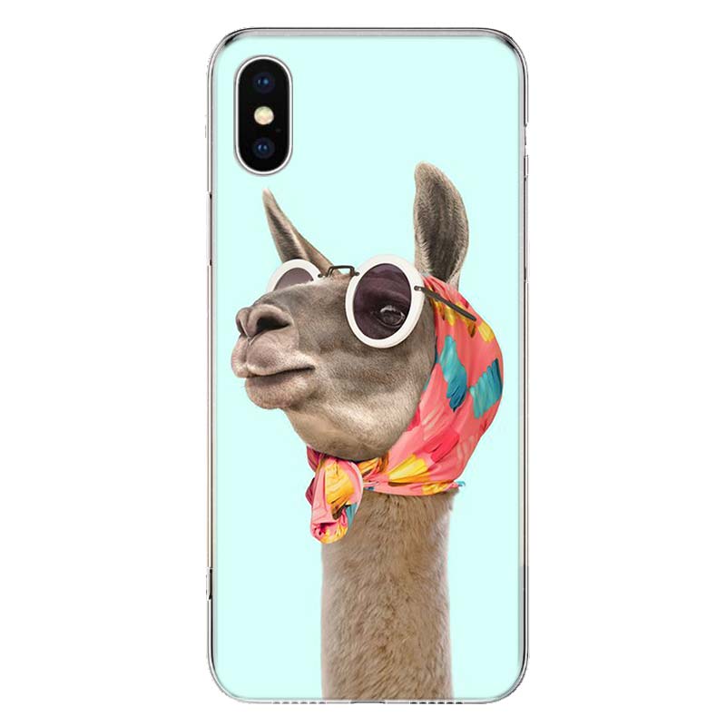 Милый мультяшный жираф чехол для телефона для Apple iPhone 11 12 13 14 Pro 7 XR X XS Max 6 6S 8 Plus + Mini 5 SE принт мягкий