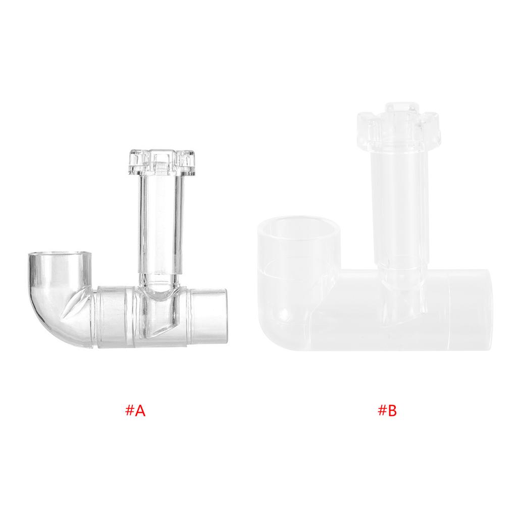 Fish Tank Oil Film Remover Easy To Use Plastic Transparent Pipe Spin Outflows Filter Fish Tank Cleaning Accessory