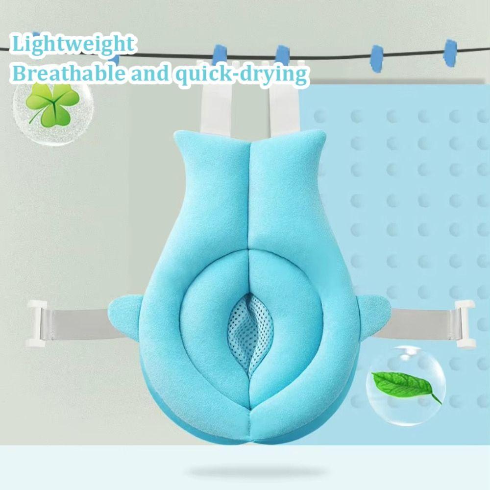 Skin Friendly Baby Bath Cushion Pad Soft Newborn Bath Support Seat Baby Bath Seat Baby Tub Use