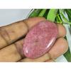 26X45X05MM натуральный красный родонит кварц овальный кабошон россыпью драгоценный камень SK-3760