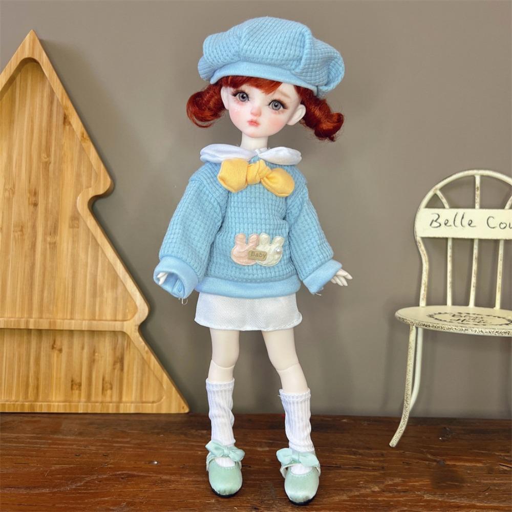 Casual Wear BJD Doll Outfit Dress Up Doll Lolita Dress Fashion 30cm Doll Clothes  Girl Gifts