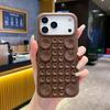 Силиконовый чехол с присоской для Apple 15 Pro Max - 3D Жидкая защита от падений