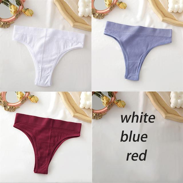Women's Panties Seamless High Waisted Underwear Women Comfortable Panties Women Sexy Underpants For Women 3PCS/Set