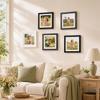 Wood Picture Frame Durable Lightweight Square Photo Frame Wall Hanging Tabletop Home Decor 6x6 8x8 10x10 12x12 14x14