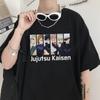 Unisex's Tshirt Harajuku Jujutsu Kaisen Graphic Unisex Short Sleeve T Shirt Cool Cartoon Anime Casual T-shirt Unisex Streetwear Tops
