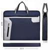 Пылезащитная сумка для документов Оксфордская ткань Портфель Портативная сумка для хранения канцелярских принадлежностей Офисные принадлежности