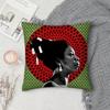 Наволочка для подушки Nina Simone Singer, квадратная, для дивана, с рисунком, удобная, подходит для комнаты.