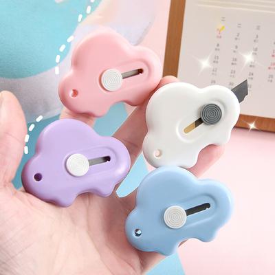 1 шт. Kawaii Mini Pocket Car Art Utility Knife Box Knife Paper Craft Wrapping Refillable Blade Canvas
