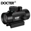 Docter 1x40 Riflescope Tactical Red Dot Scope Sight Hunting Holographic Green Dot Sight With 11mm 20mm Rail Mount