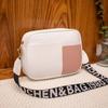 New Color Matching Women's Bag Casual Small Square Bag Shoulder Messenger Bag Contrasting Color Mobile Phone Bag Camera Bag One Piece