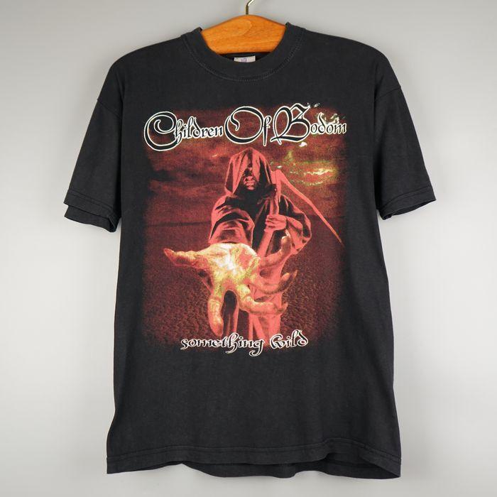 1998 Children of Bodom Хлопковая футболка унисекс с коротким рукавом Репринт S-5XL Унисекс футболка
