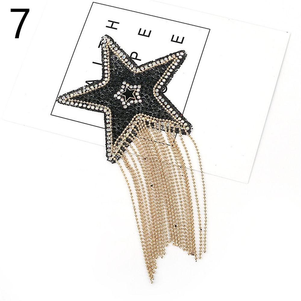 Pattern Sparkling Sequined Bling Iron-on Patches Clothes Appliques Clothing Accessaries Embroidery