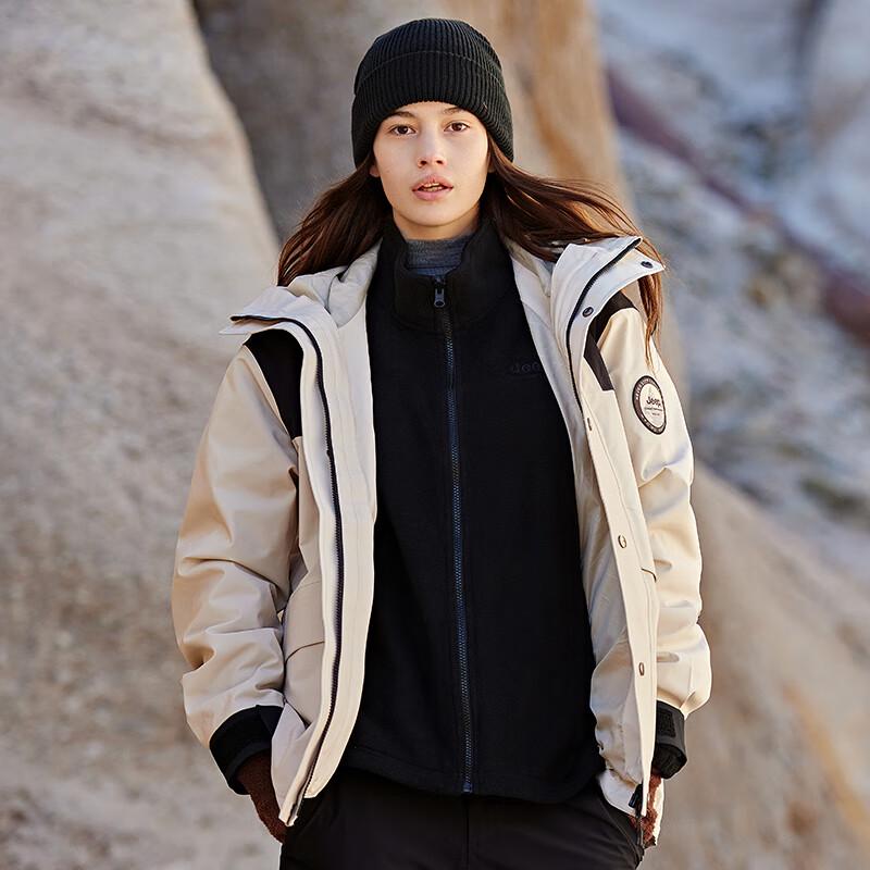 JEEP Couple's 3-in-1 Fleece Mountaineering Jacket