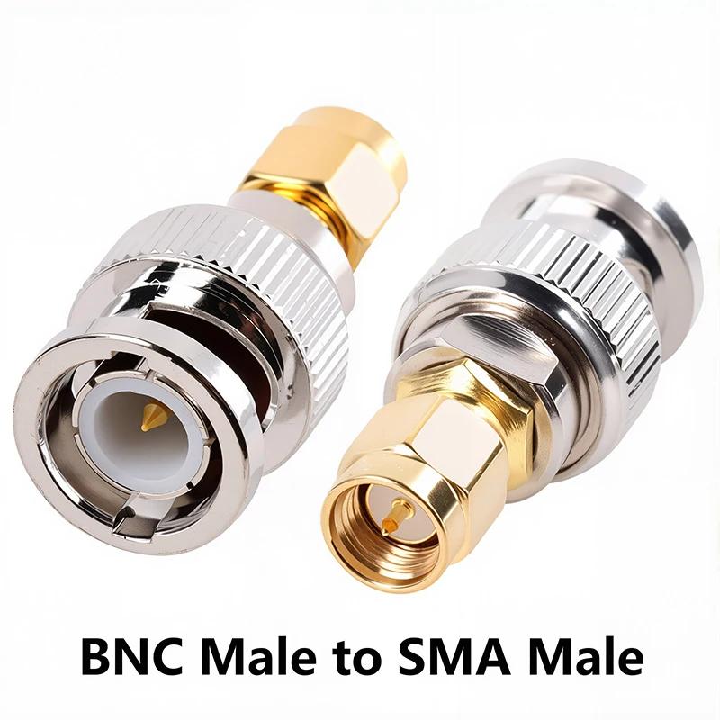 Copper Brass RF SMA to SMA N BNC UHF TNC, RP SMA to PL259 SO239 RF Coaxial Converter Straight Connector